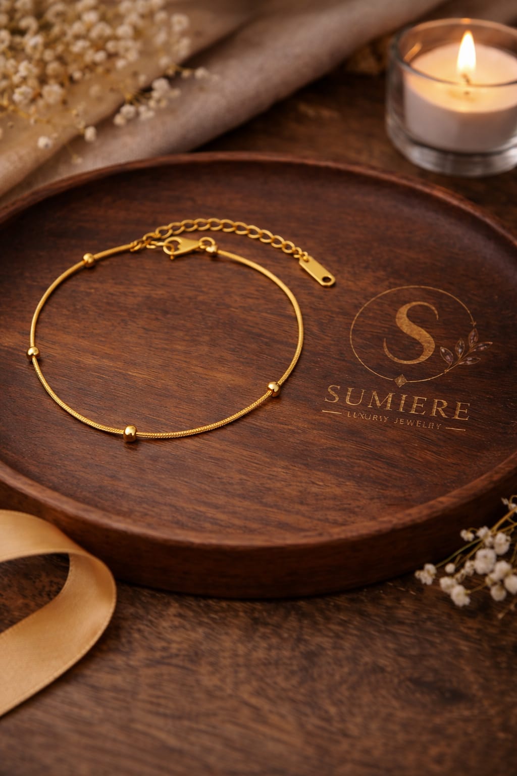 Radiant Beads Anklet