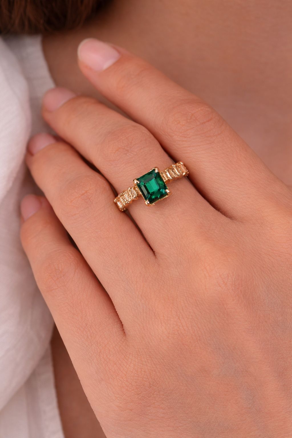 Royal Emerald Luxe Ring