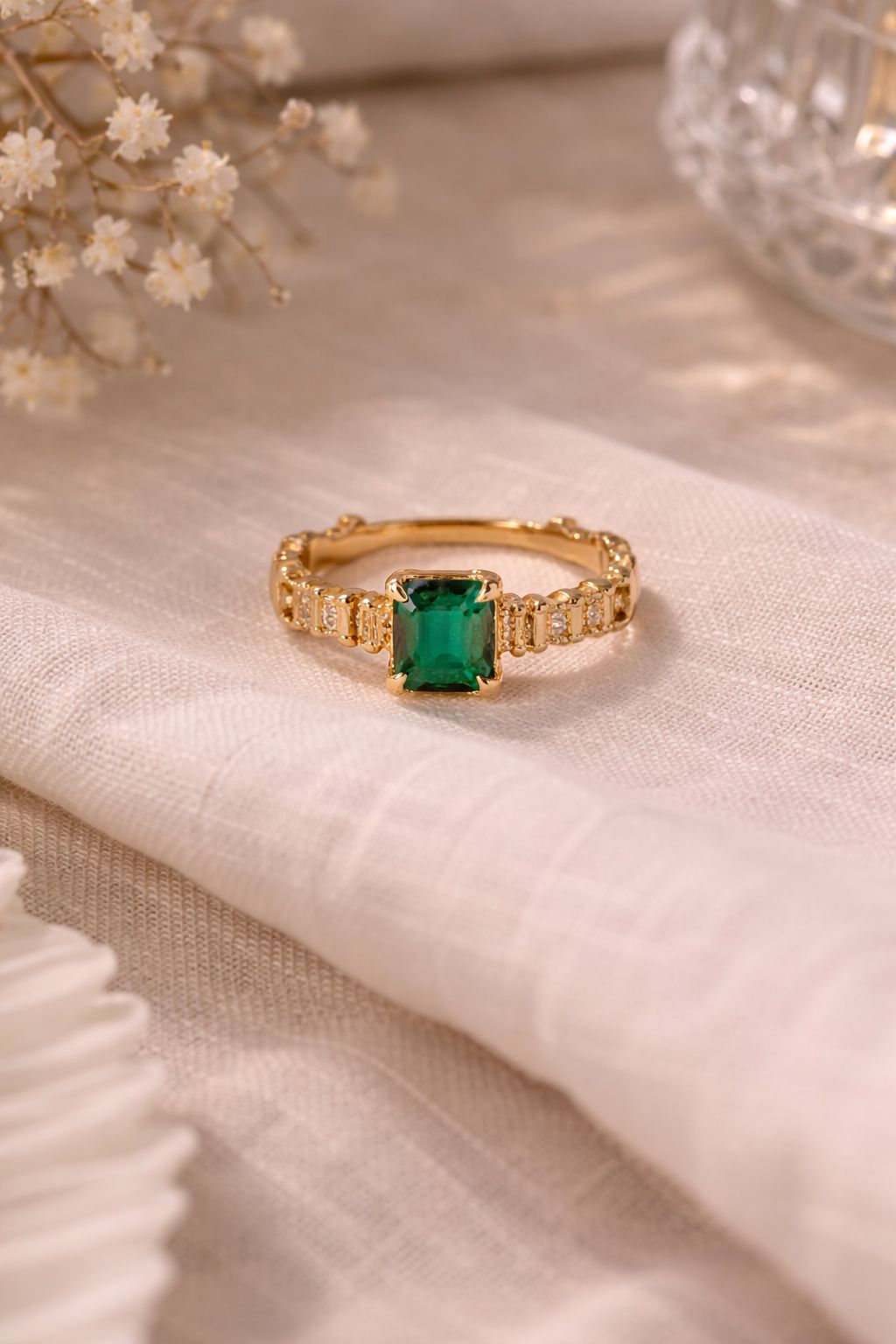 Royal Emerald Luxe Ring