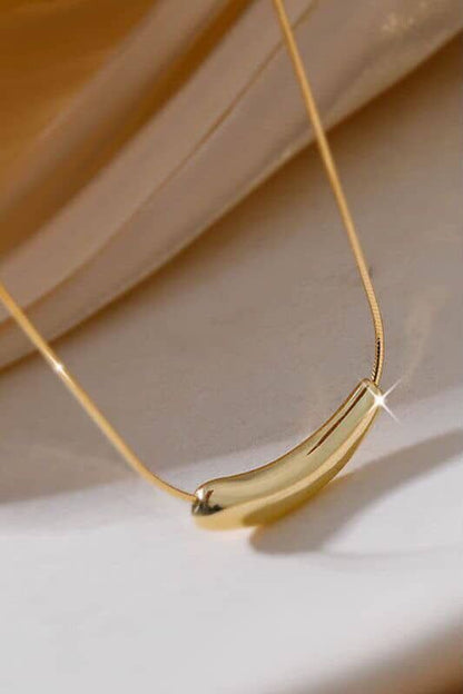 Elegant Bar Chain Necklace