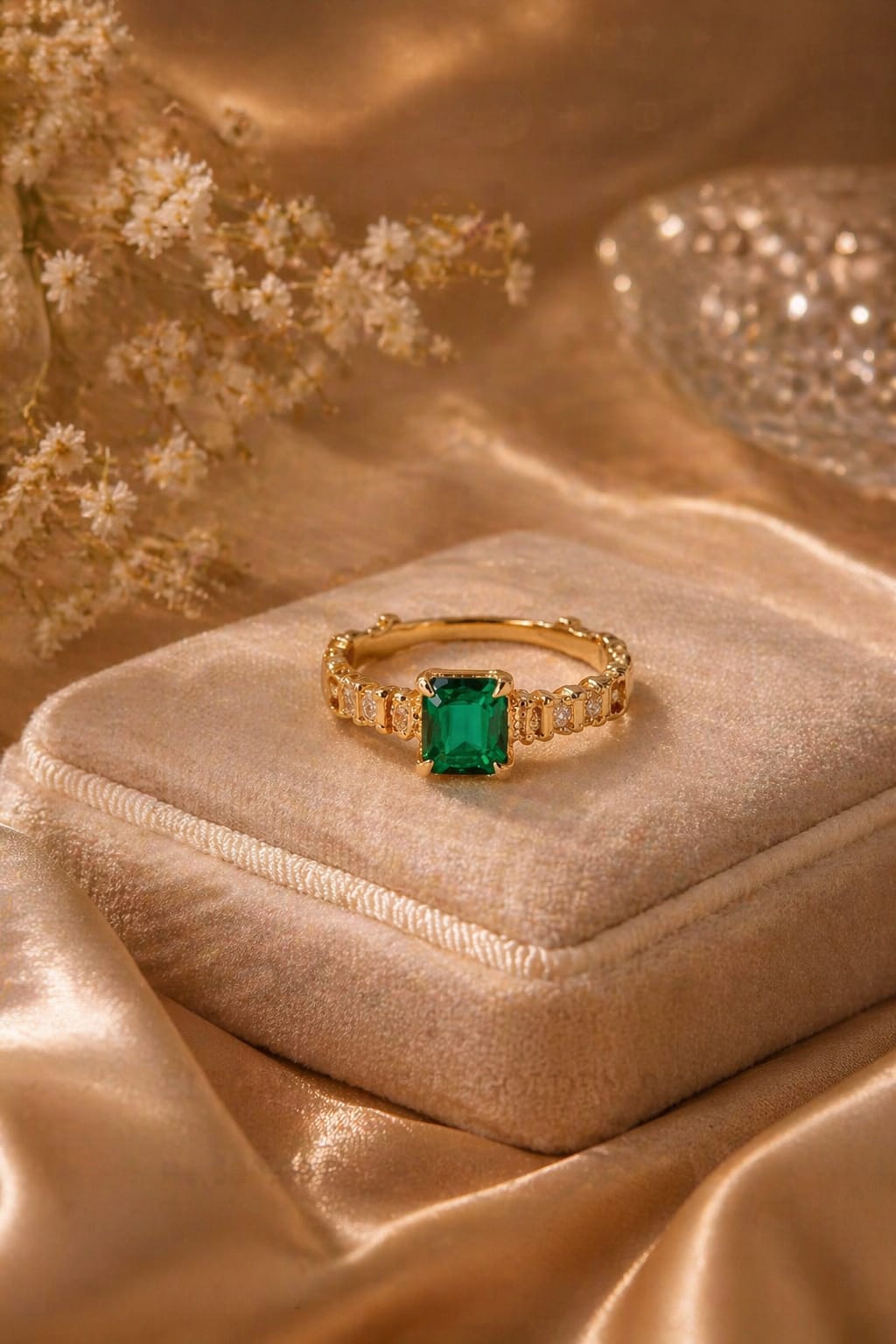 Royal Emerald Luxe Ring