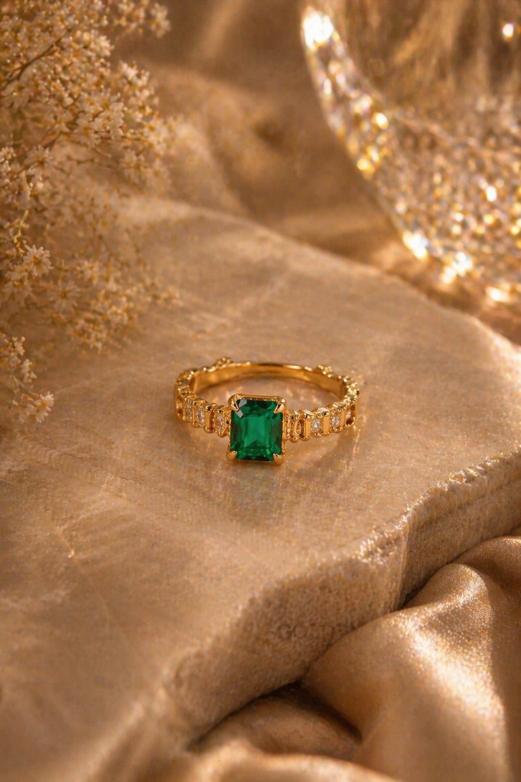 Royal Emerald Luxe Ring