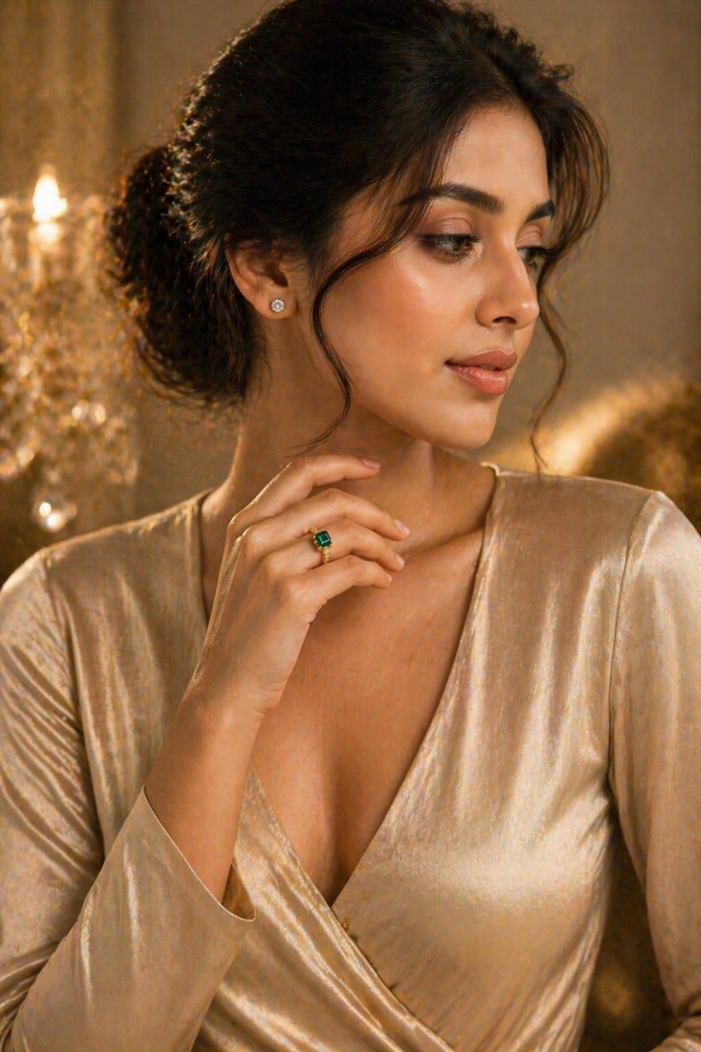 Royal Emerald Luxe Ring
