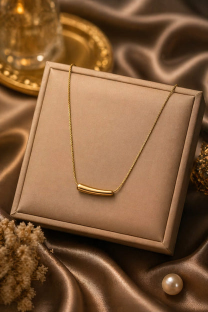 Elegant Bar Chain Necklace