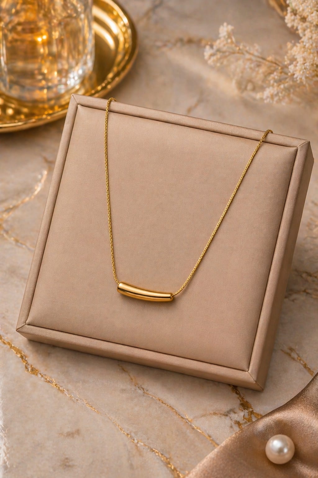 Elegant Bar Chain Necklace