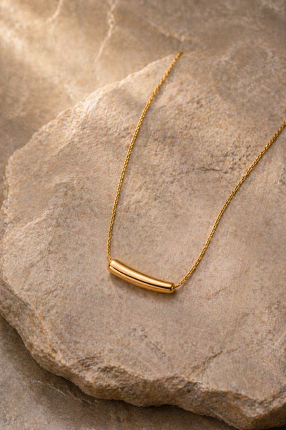 Elegant Bar Chain Necklace